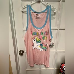 Torrid My Little Pony 80s Tank-NWT 4x